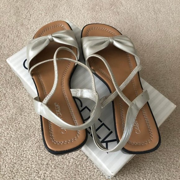 Cabin Creek - Women's Sandals - Champagne 9.5 9.5M - with Box - Picture 2 of 4